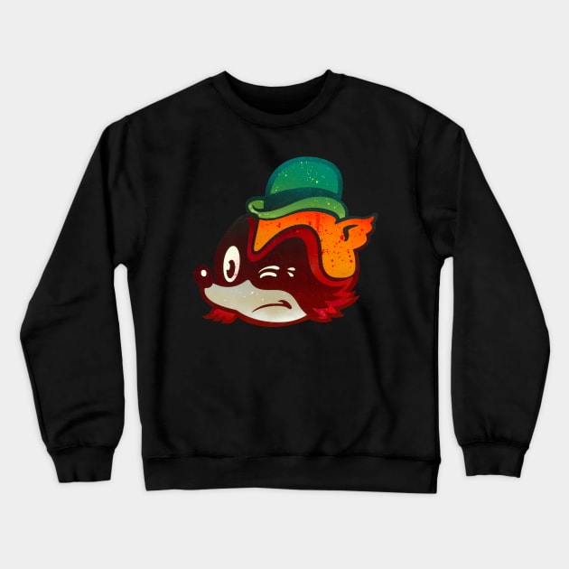 Winky Crewneck Sweatshirt by BeeryMethod